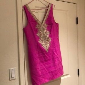 Lilly Pulitzer pink dress